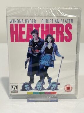 Heathers Blu-ray [1988 Cult Comedy - Winona Ryder/ Christian Slater - REGION B]